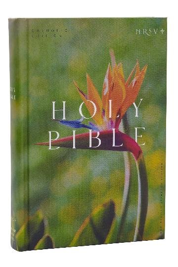 NRSV Catholic Edition Bible, Bird of Paradise Hardcover