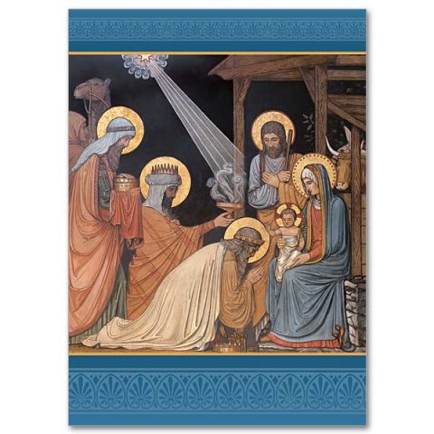 Adoration of the Magi Christmas Card box 18