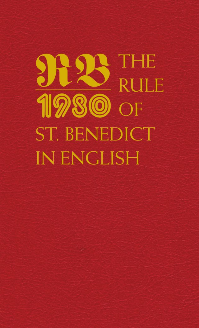 RB 1980 Rule Of St Benedict in English (hardcover)