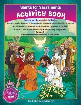 Saints for Sacraments Activity Book - Saints and Me! Series