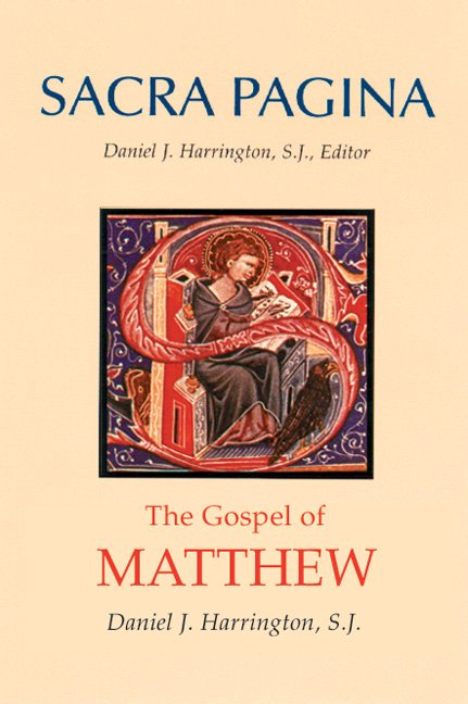 Gospel Of Matthew Sacra Pagina Volume 1 paperback