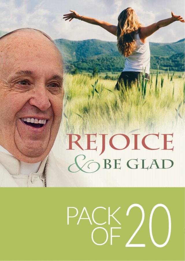 Rejoice and Be Glad:  An Australian Group Reading Guide to Pope Francis’ Gaudete et Exsultate Pack of 20 copies