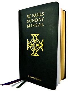 St Pauls New Roman Sunday Missal Complete People's Edition Green Leatherette