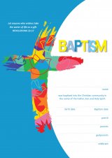 Becoming Catholic Baptism Certificate Pack of 10 Certificates Third Edition