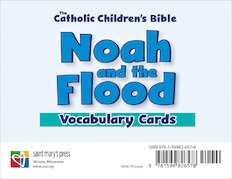 Noah and the Flood Vocabulary Cards Catholic Children's Bible