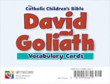 David and Goliath Vocabulary Cards Catholic Children's Bible