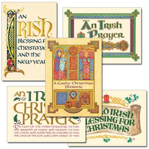 Celtic Christmas Blessings Assorted x18