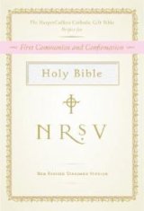*NRSV Catholic Gift Bible -White Hardcover