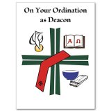 On Your Ordination as Deacon: Deacon Ordination Card pack 10