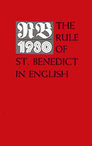RB 1980 Rule of St Benedict in English paperback