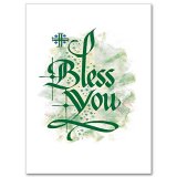Bless You - Abbey Irish Thank you Card pack of 10