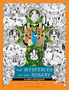 Mysteries of the Rosary Colouring book