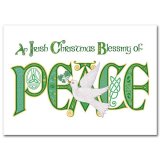An Irish Christmas Blessing of Peace - Christmas Card box of 18