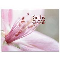 God Is Close Eternal Words Sympathy Card pack of 10