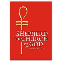 Shepherd the Church of God- Bishop Ordination Congratulation Card pack of 5