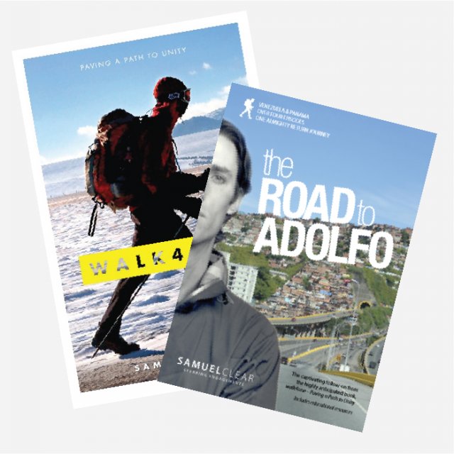 walk4one and Road to Adolfo Book & DVD set