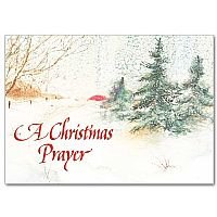 A Christmas Prayer - Card for a difficult Christmas pack of 5