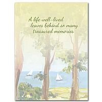 A Life Well-lived - Celebration of Life Sympathy Card pack of 10