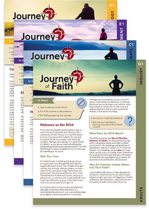 Journey of Faith for Adults Complete Set New Revised Edition 48 lesson pack
