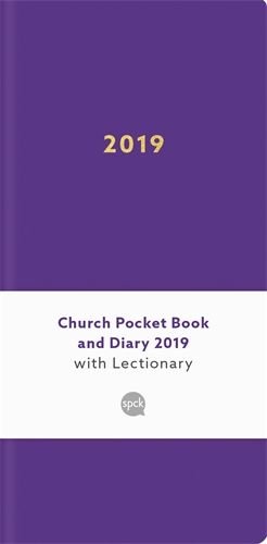 Church Pocket Book and Diary with Lectionary 2019 - purple